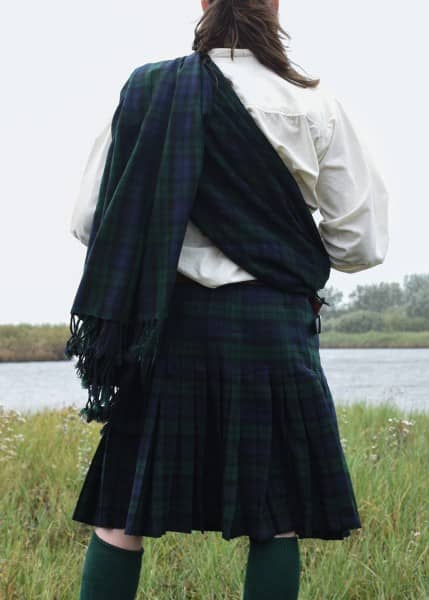 Bufanda, Plaid, tartán, aprox. 234 x 137 cm (92 x 54 in.) Varios Colores 1212700400 - Espadas y Más