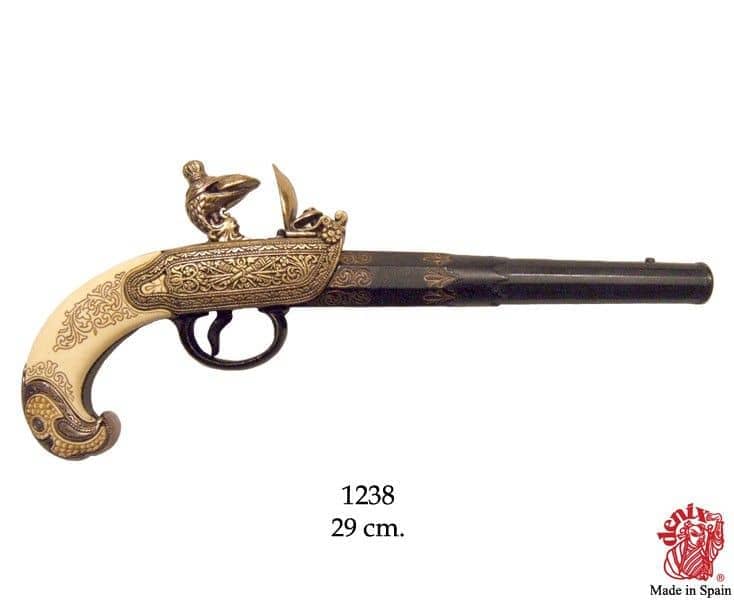 1238 Pistola de chispa, Tula (Rusia) S. XVIII - Espadas y Más