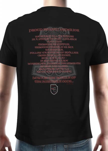 1245110110 Camiseta medieval chico, Cuidado con el regreso de ... Thor - Espadas y Más