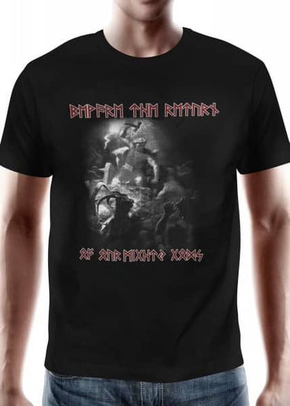 1245110110 Camiseta medieval chico, Cuidado con el regreso de ... Thor - Espadas y Más