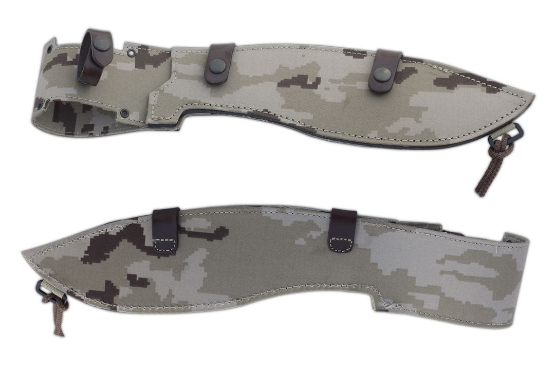 Cuchillo falcran micarta camo pixel arido 1266-M7 - Espadas y Más