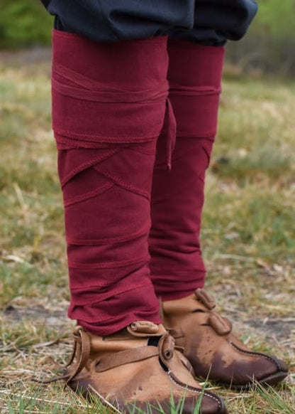 Envoltura de ternero vikingo / envoltura de pierna, lienzo, varios colores  1280000115 - Espadas y Más