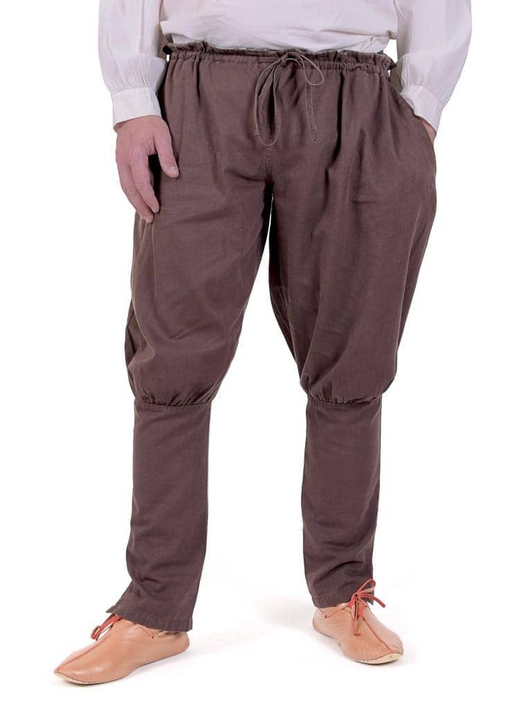 1280000830 Pantalón Vikingo marron - Espadas y Más