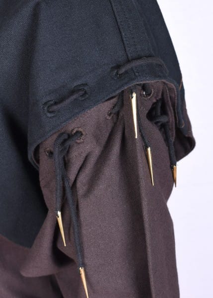 Túnica medieval doblada con mangas extraíbles, Varios colores 1280002230 - Espadas y Más