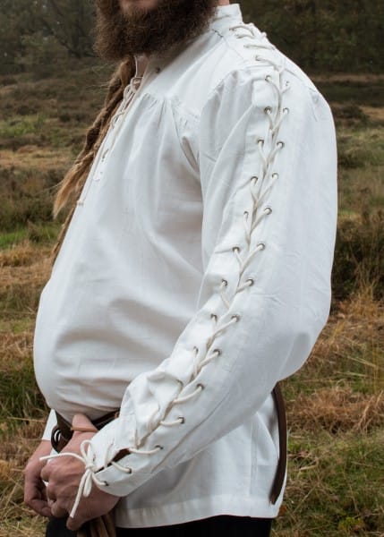 Camisa medieval Corvin con cordones, Varios colores 1280005035 - Espadas y Más