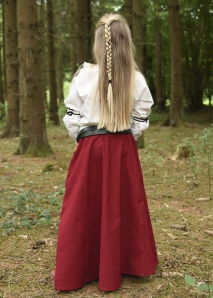 Falda medieval infantil Lucia, ancho acampanado Varios Colores  1280011020 - Espadas y Más