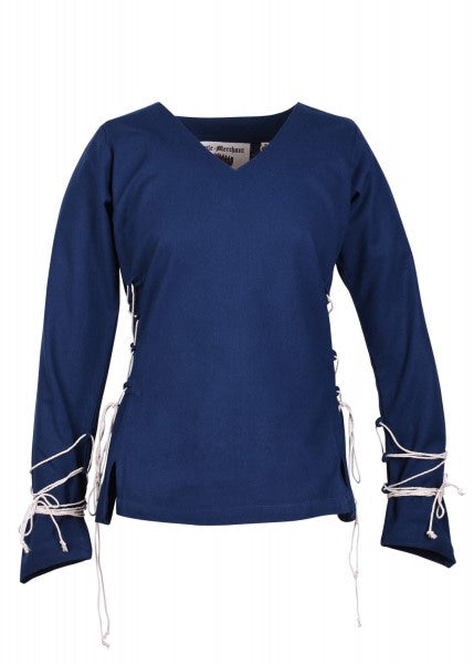 Blusa medieval Aila con cordón, Varios Colores  1280021810