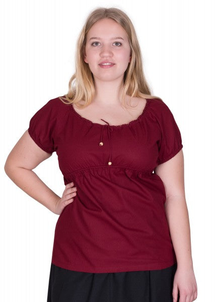 Blusa medieval de manga corta Aren, Varios colores 1280022440 - Espadas y Más