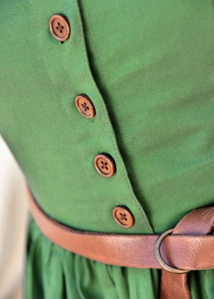 Ärmelloses Mittelalterkleid, Lene-Trägerkleid, grün, rot oder braun 1280022860