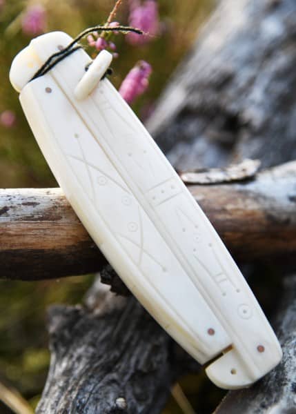 Peine de hueso medieval, 12 cm 1317230333 - Espadas y Más