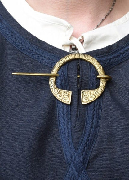 1401074100 Hebilla de anillo celta de latón - Espadas y Más