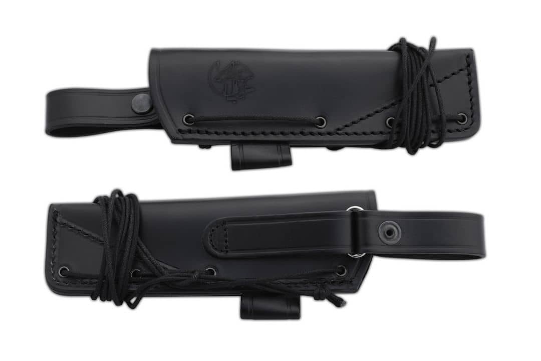 Cuchillo celtibero bushcraft micarta negra 1412-M1 - Espadas y Más
