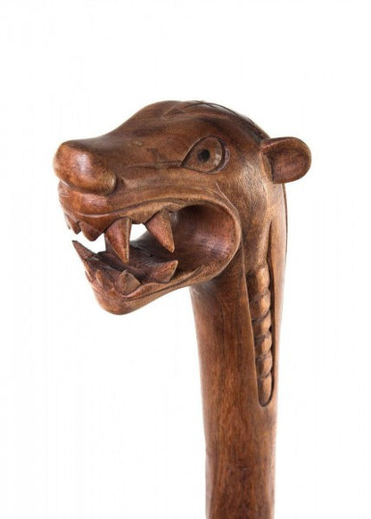 Palo de madera con dragón vikingo, aprox. 130 cm 1504250030 - Espadas y Más