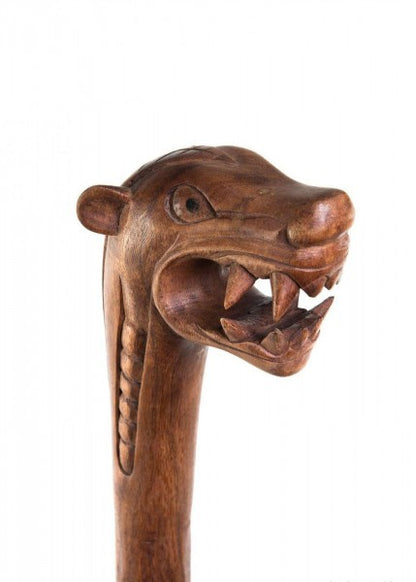 Palo de madera con dragón vikingo, aprox. 130 cm 1504250030 - Espadas y Más