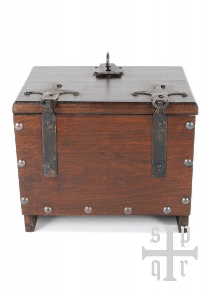 Caja de madera vikinga con motivo de serpiente Midgard, aprox. 33 x 25 x 28 cm 1564000137 - Espadas y Más