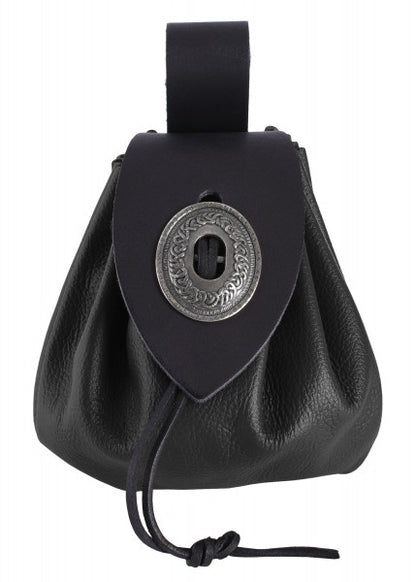 Imagen de Monedero gato de dinero medieval de cuero, con cierre de metal- Varios colores parte de nuestra colección en Espadas y más, sitio oficial.