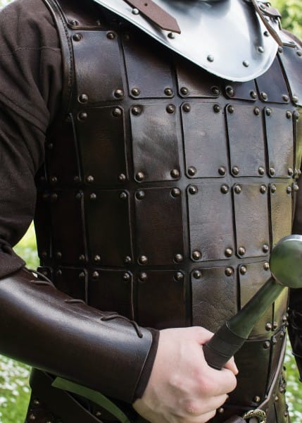 Bergantín medieval, peto de piel, varios tamaños 1616652202 - Espadas y Más