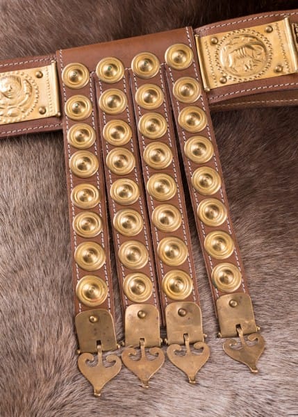 Cinturón romano, loba con Rómulo y Remo 1616679700 - Espadas y Más