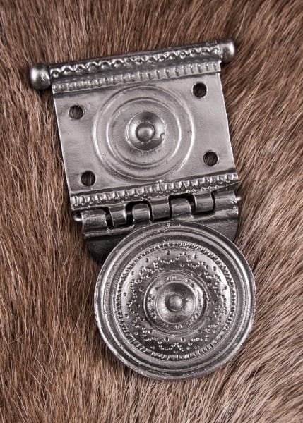 Soporte de pugio para cinturón romano, Tekija, latón estañado, par 1616900280 - Espadas y Más