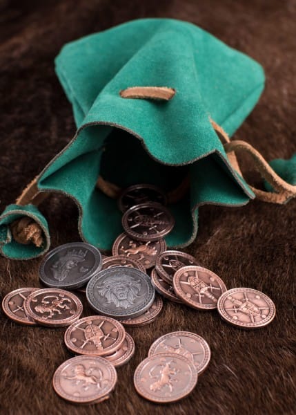 Ledertasche, Kleine Geldbörse aus Wildleder, verschiedene Farben 1638140160