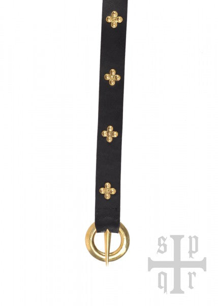 Cinturón medieval de cuero Otto von Orlamunde, varios colores 1664001820 - Espadas y Más