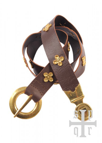 Cinturón medieval de cuero Otto von Orlamunde, varios colores 1664001820 - Espadas y Más