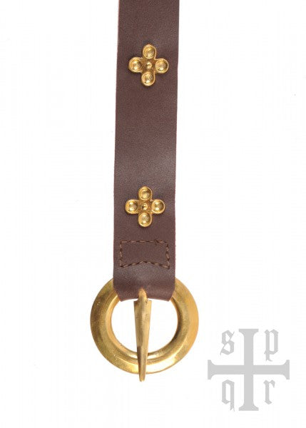Cinturón medieval de cuero Otto von Orlamunde, varios colores 1664001820 - Espadas y Más