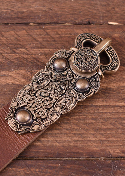 Cinturón de cuero Sutton Hoo Viking - Espadas y Más