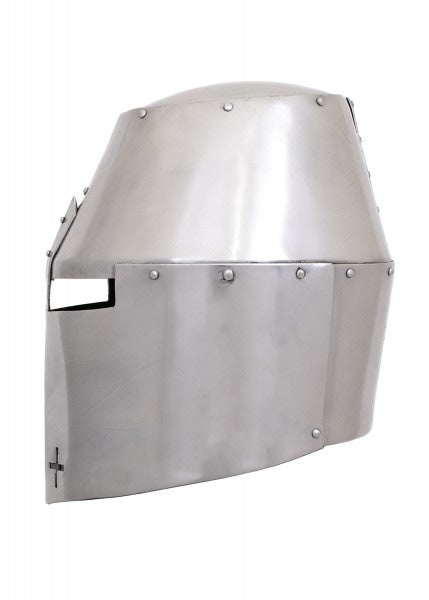 1716382901 Gran casco Pembridge, c.1370, 2 mm de acero - Espadas y Más