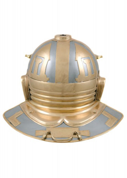 1716605402 Casco Imperial Krefeld, acero y latón - Espadas y Más