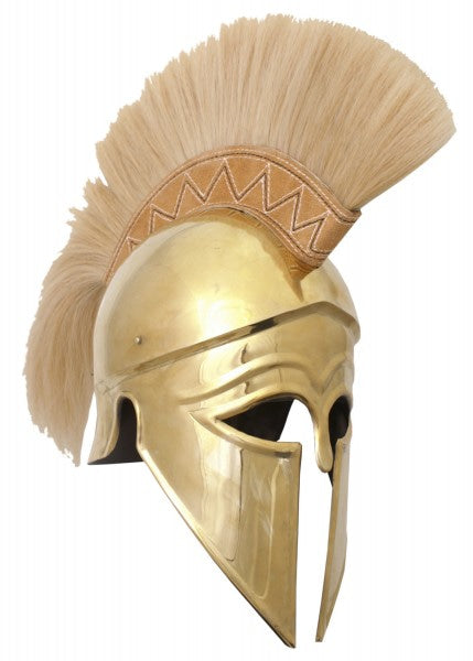 1716605829 Casco corintio de latón con cresta - Espadas y Más