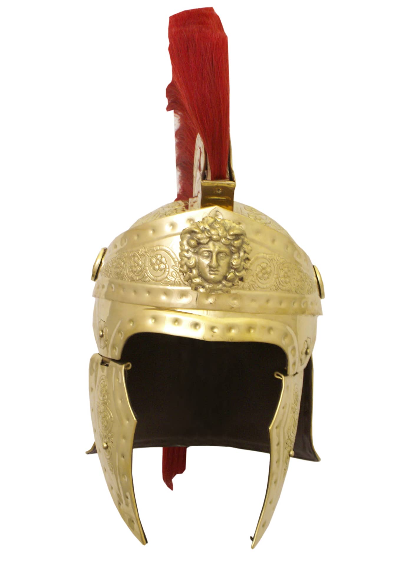 1716621000 Casco ceremonial de la guardia pretoriana romana, latón - Espadas y Más