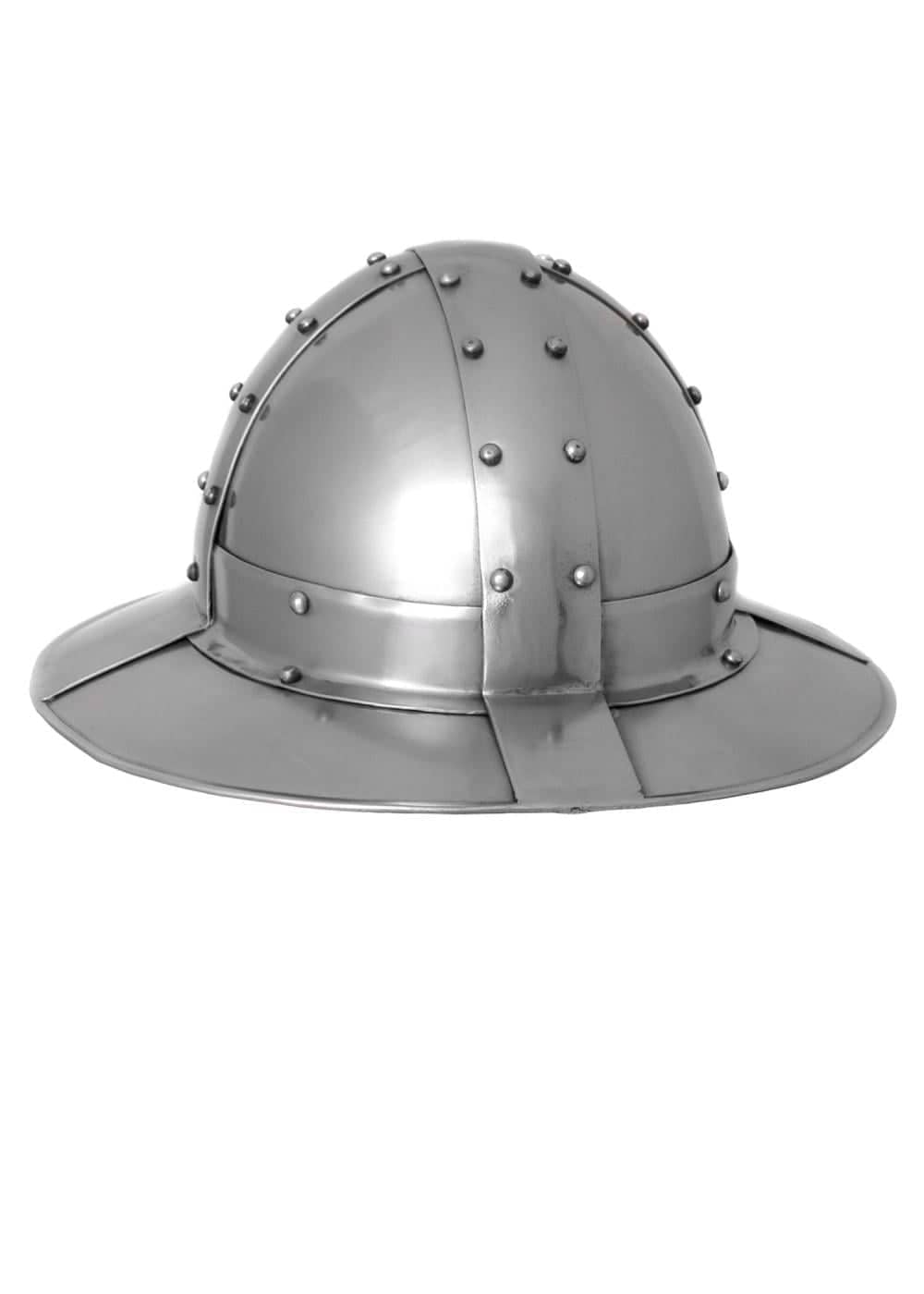 1716902600 Sombrero medieval de hierro acero de 1,6 mm - Espadas y Más