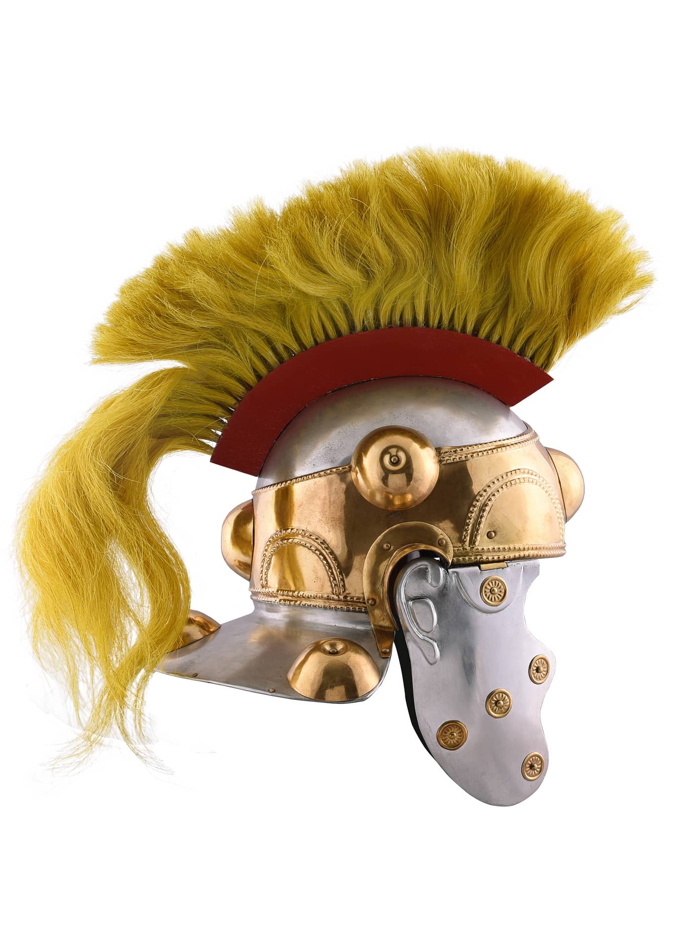 Casco Witcham Gravel, casco auxiliar romano, acero de 1,2 mm 1723081010 - Espadas y Más