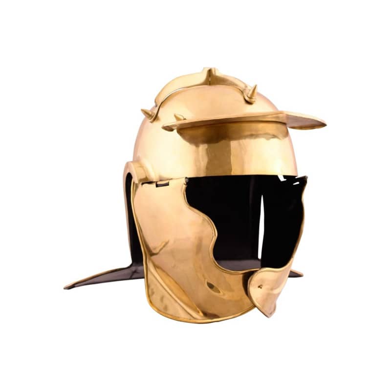 1780000100 Casco de infantería auxiliar de latón - Espadas y Más