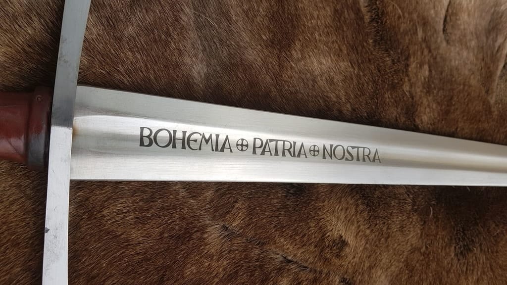 Espada medieval Bohemia-Patria-Nostra Full Tang MSW244 - Espadas y Más
