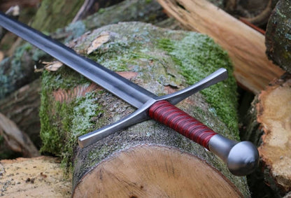 Espada medieval Gerburg de mano y media MSW201 - Espadas y Más