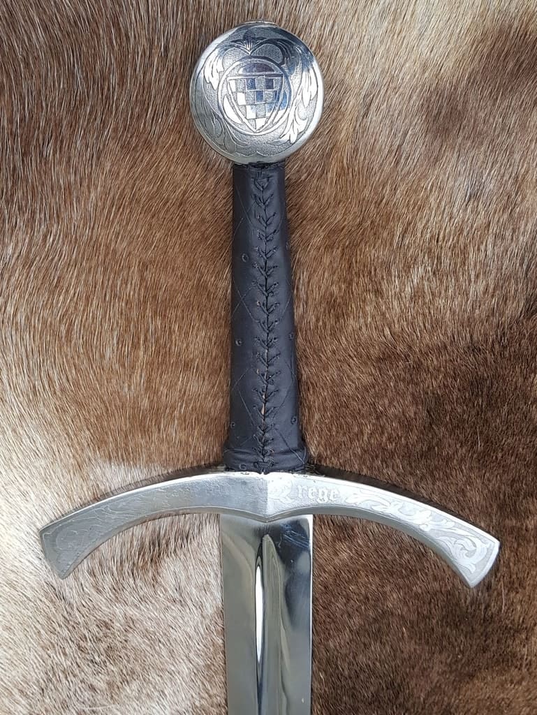 Imagen de Espada Otakar de rey medieval MSW250 parte de nuestra colección en Espadas y más, sitio oficial.