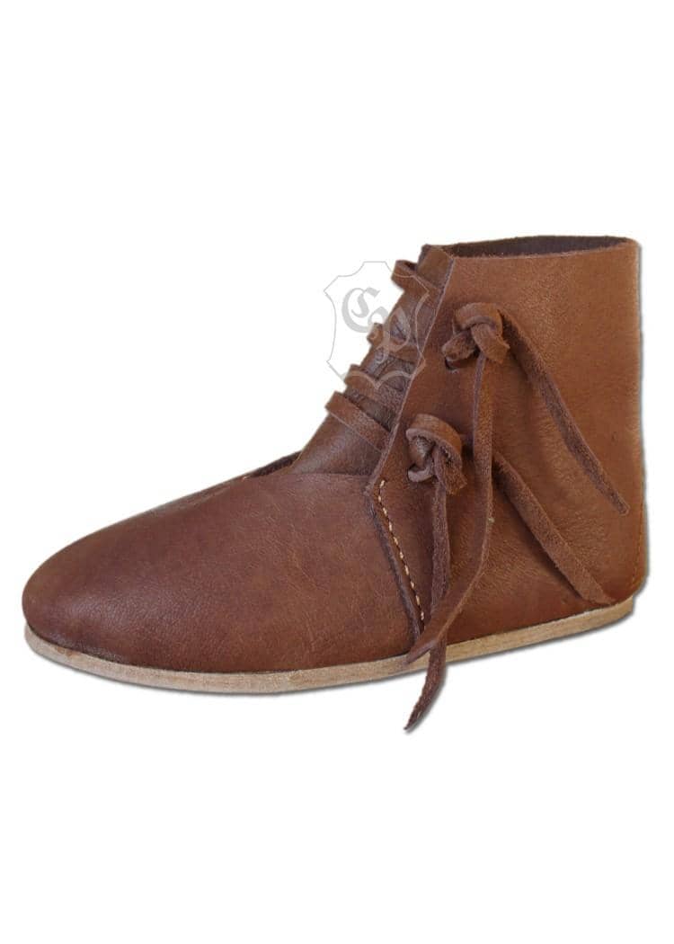 31118146500 Zapatos medievales para niños con cierre de cordones - Espadas y Más