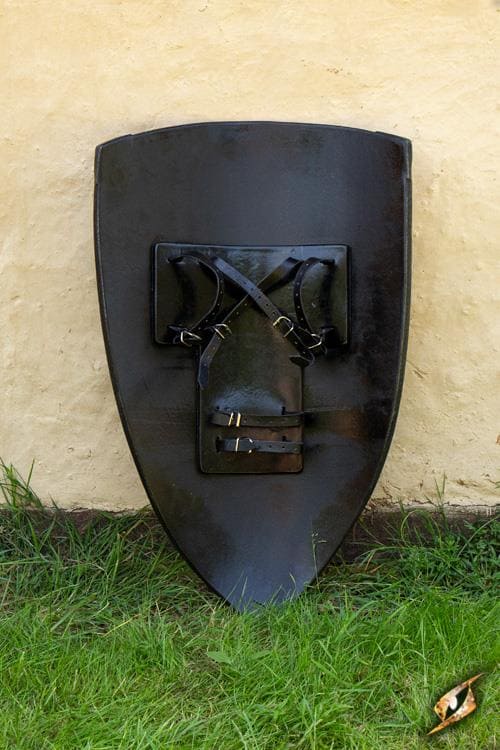 Escudo templario negro 403056 - Espadas y Más