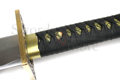 Imagen de Espada katana funcional de Scorpion o Hanzo Hasashi Mortal Kombat parte de nuestra colección en Espadas y más, sitio oficial.