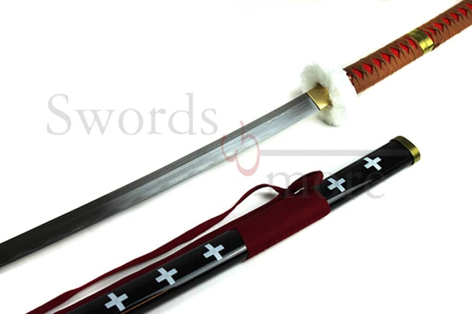 Espada katana Trafalgar Low One Piece Funcional damasco 135 cm 40581 - Espadas y Más