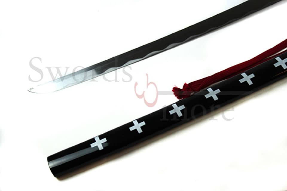 Espada katana Trafalgar Low One Piece Funcional damasco 135 cm 40581 - Espadas y Más