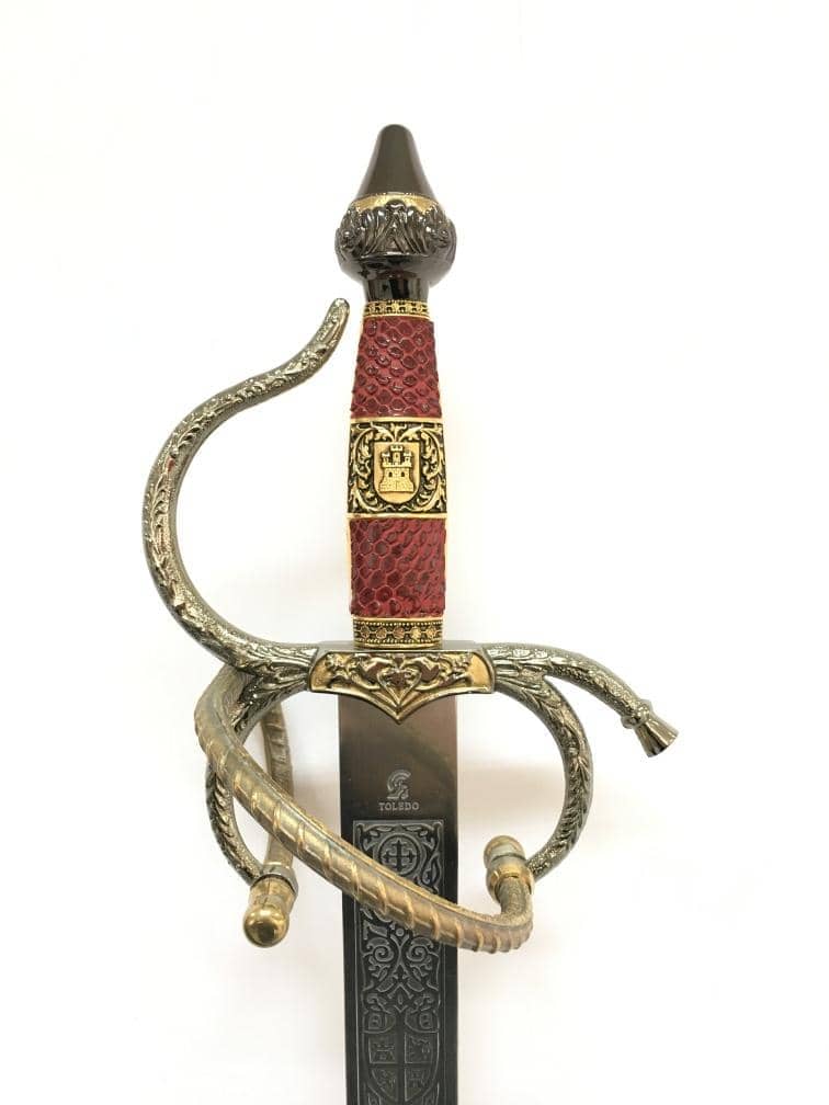 4101 Espada Colada del Cid decorada - Espadas y Más