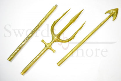 Imagen de Tridente Aquaman de metal 1:1 41422 parte de nuestra colección en Espadas y más, sitio oficial.