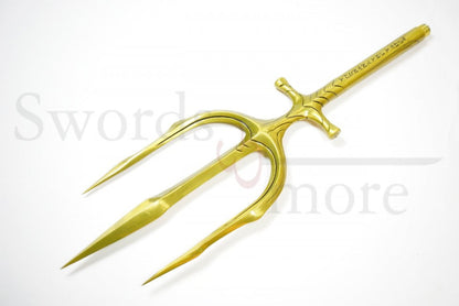 Imagen de Tridente Aquaman de metal 1:1 41422 parte de nuestra colección en Espadas y más, sitio oficial.