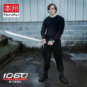 Espada honshu Gran Cuchillo o Big Messer funcional afilada UC3444 - Espadas y Más