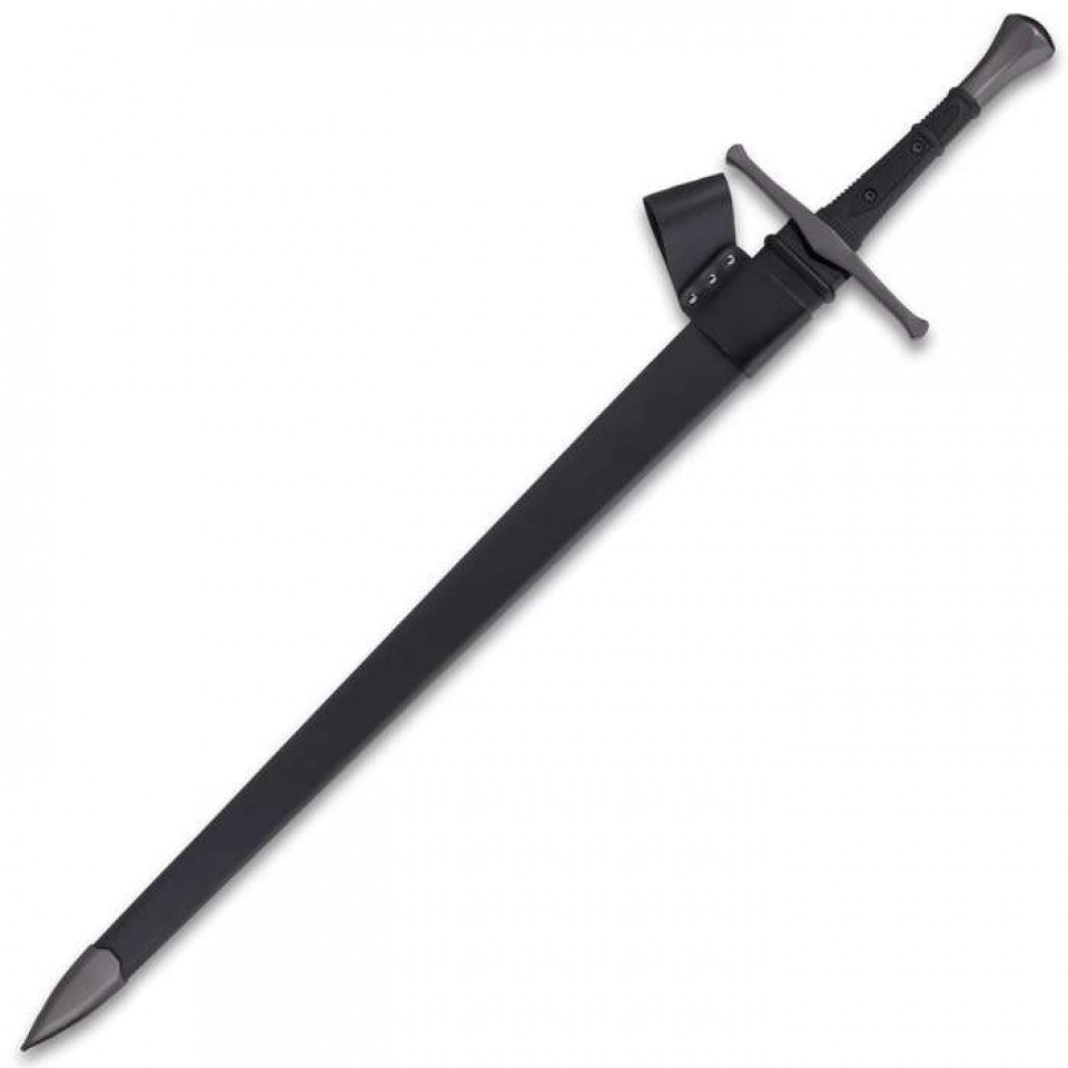 Espada medieval Honshu Midnight Forge funcional afilada 41940 - Espadas y Más