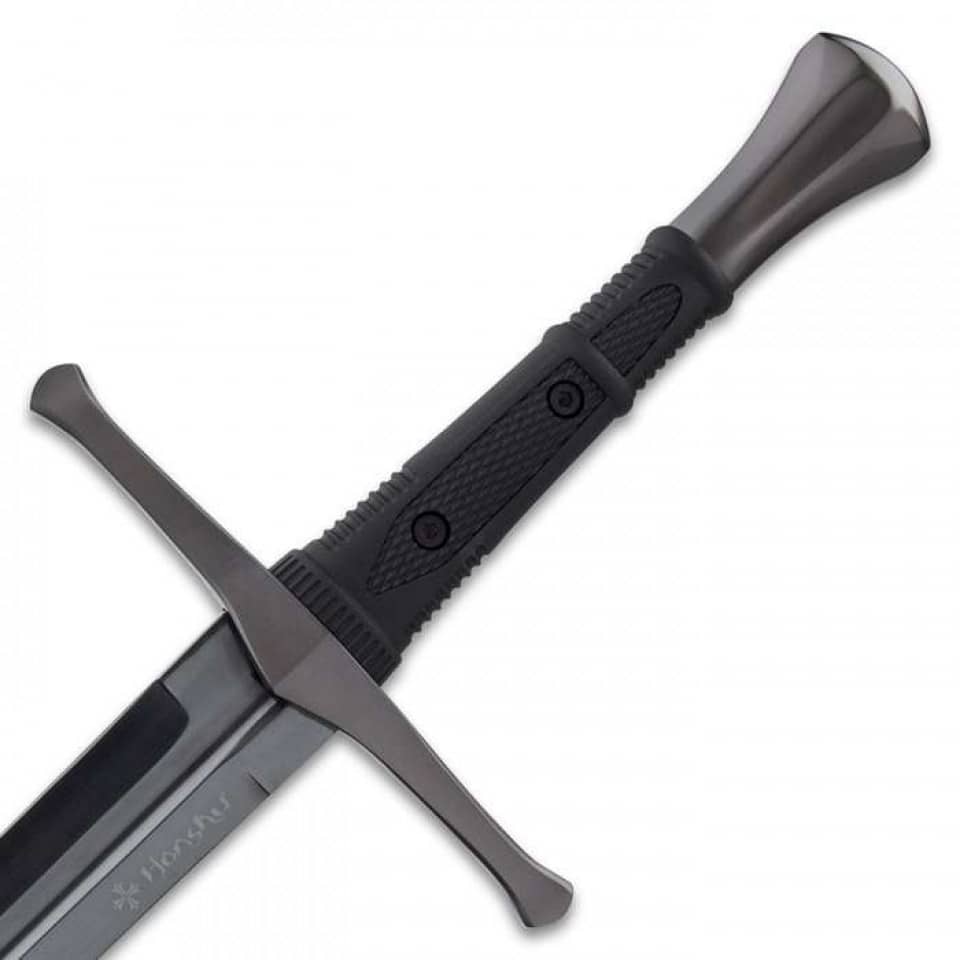 Espada medieval Honshu Midnight Forge funcional afilada 41940 - Espadas y Más