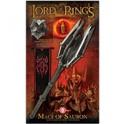 Imagen de Maza de Sauron OFICIAL El Señor de los Anillos parte de nuestra colección en Espadas y más, sitio oficial.
